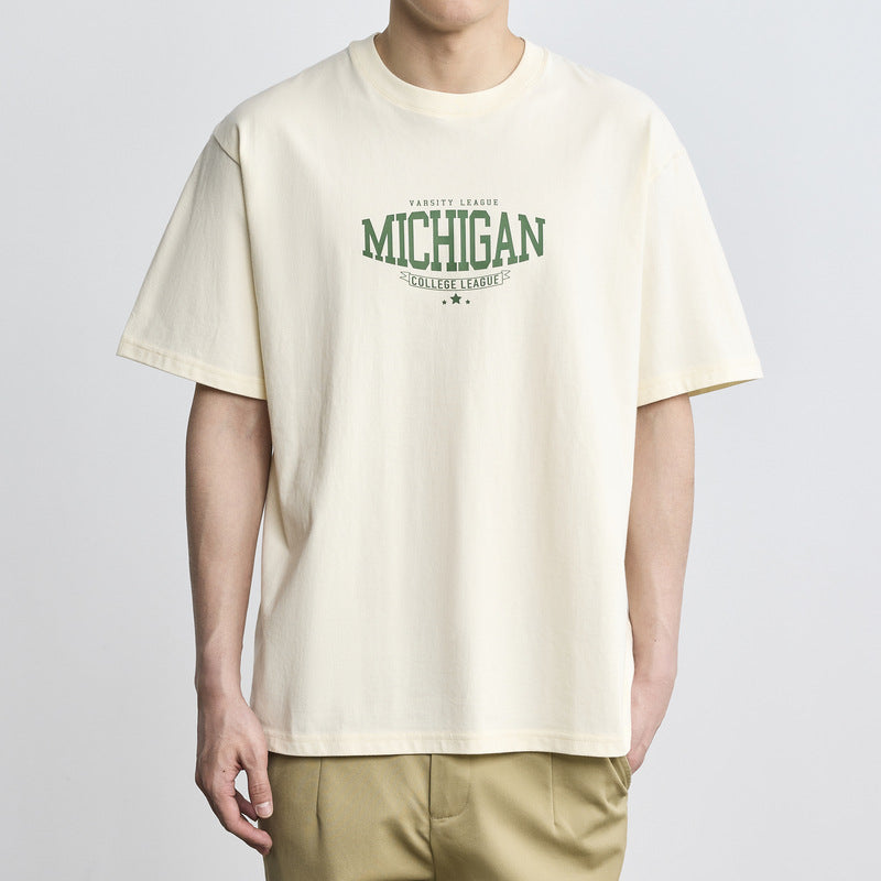IVORY MICHIGAN TEE